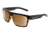 Native Eyewear El Jefe, Matte Black / Maple Tort Frame, Bronze Reflex Lens, 191 924 527