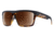 Native Eyewear El Jefe Single Vision Prescription Sunglasses, Matte Black / Maple Tortoise Frame, Polarized, 191 924 524SV