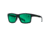 Native Eyewear Flatirons Sunglasses,Asphalt Frame,Green Reflex Lens,Polarized,172 302 529