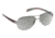 Native Eyewear Haskill Sunglasses, Chrome/Maple Tort/Light Grey Frame, Silver Reflex Lens, Polarized, 164 378 528