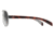 Native Eyewear Haskill Sunglasses, Chrome/Maple Tort/Light Grey Frame, Silver Reflex Lens, Polarized, 164 378 528