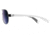 Native Eyewear Haskill Sunglasses, Gunmetal/White/Grey Frame, Blue Reflex Lens, Polarized, 164 380 526