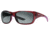 Native Eyewear Kannah Sunglasses,Crimson Frame,Gray Lens,Polarized,178 399 523