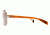 Native Eyewear Patroller Sunglasses,Chrome/Crystal Brown Frame,Brown Lens,Polarized,175 397 524