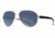 Native Eyewear Patroller Sunglasses,Chrome/Iron Frame,Blue Reflex Lens,Polarized,175 377 526