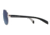 Native Eyewear Patroller Sunglasses,Chrome/Iron Frame,Blue Reflex Lens,Polarized,175 377 526