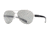 Native Eyewear Patroller Sunglasses,Chrome/Iron Frame,Gray Lens,Polarized,175 377 523