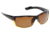 Native Eyewear Wazee Sunglasses, Stout Fade/Iron Temple Frame, Brown Lens, Polarized, 135 383 515