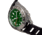 Nautis Nautis Global Dive Rubber-Strap Watch w/Date, Forest Green, One Size, 18093R-D
