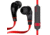 Naztech NX80w Wireless Sports Earphones, Red/Black, Red/Black, 1 Year Limited Warranty, NAZ-38973