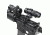 NCSTAR 3X Magnifier w/Flip to Side Quick Release Mount, Black SMAG3XFLP