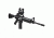 NcSTAR AR Combo/Carry Handle Adapter/Red Reflex Sight w/ Integrated Weaver Mount, Black KARHDBB130-A