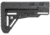 VISM Sharp Mil-Spec Stock, Collapsible, Black, VG129