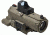 NcSTAR Eco 4X34 Prismatic Scope w/Ddab/Urban Tactical Ret/Blue Illumination/Green Laser w/White/Red Nav Lights, Tan, VECO434QRTR-A