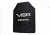 NcSTAR Quick Release Carrier Vest w/Two 11x14in Shooters Cut Hard PE Ballistic Panels, Black, Medium - 2XL BPLCVPCVQR2964B-A