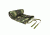 NcSTAR Vism Roll Up Shooting Mat, Woodland Camo CVSHMR2957WC