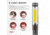 Nebo Big Larry 2 COB LED Flashlight, AA, White/Red COB, 500 Lumens, Gray, NEB-WLT-0001