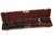 Negrini Deluxe Compact Scoped Bolt Action Rifle Case, Black/Cognac Leather Trim/Brown Interior, 1619LX/5287