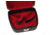 Negrini Shooting Sports Eyewear Case, Black/Bordeaux, 3105LXX/5584