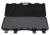 Negrini Tactical Rifle Case, Solid Velvet Covered Foam, 44' max, 36inL x 14inW x 5inD, Black/Black, 1690ISY
