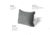 NEMO Equipment Fillo King Pillow, Midnight Gray, 811666031327