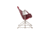 NEMO Equipment Stargaze EVO-X Folding Reclining Camp Chair, Deep Claret, 811666036247