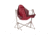 NEMO Equipment Stargaze EVO-X Folding Reclining Camp Chair, Deep Claret, 811666036247