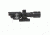 Firefield 1.5-5x Rifle Scope with Attached Green Laser FF13017