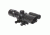 Firefield 1.5-5x Rifle Scope with Attached Green Laser FF13017