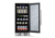 NewAir 15in Built-in Beverage Fridge - 96 Cans, Black / Stainless Steel, ABR-960