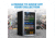 NewAir Can Freestanding Beverage Fridge - 126 Cans, Black / Stainless Steel, AB-1200