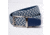 Nexbelt Braided Belt, Navy/Grey, Up to 50" Waist, PCD5068
