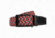 Nexbelt Braided Belt, Red/Grey/Black, Up to 50" Waist, PCD5051