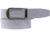 Nexbelt Smooth USA Flag Tip Debossed Dress Belt, Non-EDC, White, PCH6243