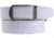Nexbelt Smooth USA Flag Tip Debossed Dress Belt, Non-EDC, White, PCH6243