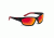 NFL Lateral Arizona Cardinals Bifocal Prescription Sunglasses, Matte Black Frame, 619462A01BI