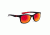 NFL Wayfarer Kansas City Chiefs Progressive Prescription Sunglasses, Matte Black Frame, 622088T16PR