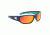 NFL Zone Miami Dolphins Single Vision Prescription Sunglasses, Matte Dark Blue Frame, 655975T17SV