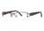 Nicole Miller Astor Bifocal Prescription Eyeglasses - Frame Matte Burgundy/Dark Burgundy NMASTOR03