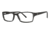 Nicole Miller Barrow Progressive Prescription Eyeglasses - Frame Matte Black/Black, Size 52/16mm NMBARROW01