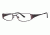 Nicole Miller Bayard Bifocal Prescription Eyeglasses - Frame Matte Burgundy, Size 50/16mm NMBAYARD03