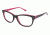 Nicole Miller Bijou Eyeglass Frames - Frame BLACK/ BERRY, Size 51/16mm NMBIJOU01