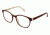 Nicole Miller Bloomfield Bifocal Prescription Eyeglasses - Frame BURGUNDY, Size 54/19mm NMBLOOMFIELD03