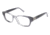 Nicole Miller Broome Single Vision Prescription Eyeglasses - Frame Black Fade, Size 50/16mm NMBROOME02