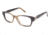 Nicole Miller Broome Single Vision Prescription Eyeglasses - Frame Golden Rod Fade, Size 50/16mm NMBROOME03