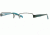 Nicole Miller Carnivale SENM CARN00 Eyeglass Frames - Black Aqua SENM CARN005035 BK