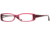 Nicole Miller Collection NL Bellisima SENL BELL00 Bifocal Prescription Eyeglasses - Beet SENL BELL005235 RD