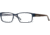 Nicole Miller Collection NL Big Time SENL BIGT00 Progressive Prescription Eyeglasses - Navy Bean SENL BIGT005435 BL