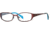 Nicole Miller Collection NL Double Vision SENL DOUB00 Eyeglass Frames - Port SENL DOUB005135 BUR