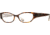 Nicole Miller Collection NL Eclair SENL ECLA00 Single Vision Prescription Eyewear - Ambre SENL ECLA005130 TO